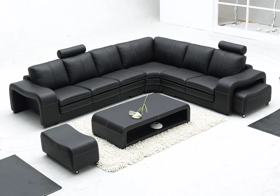 Новый дизайн диван L форма наборы|l shape sofa set|designer setsofa set |