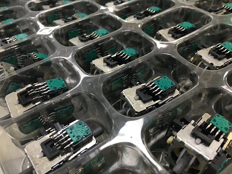 10PCS 4 pins 3D Controller Joystick Axis Sensor Module Replacement Analog For PS3 Playstation Pins Repair parts | Электроника