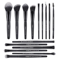 15 pcs makeup brush set eyesh blending brush set high quality eye shadow eyebrow eyeliner powder brush pen kit
