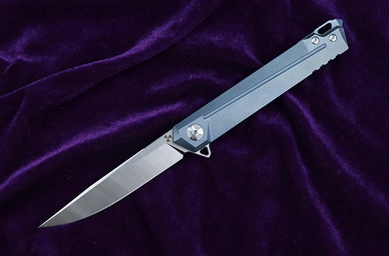 LEMIFSHE JK5311 Флиппер складной нож S35VN лезвие шарикоподшипник TC4 титановая ручка Охота Кемпинг Фрукты Ножи EDC инструменты