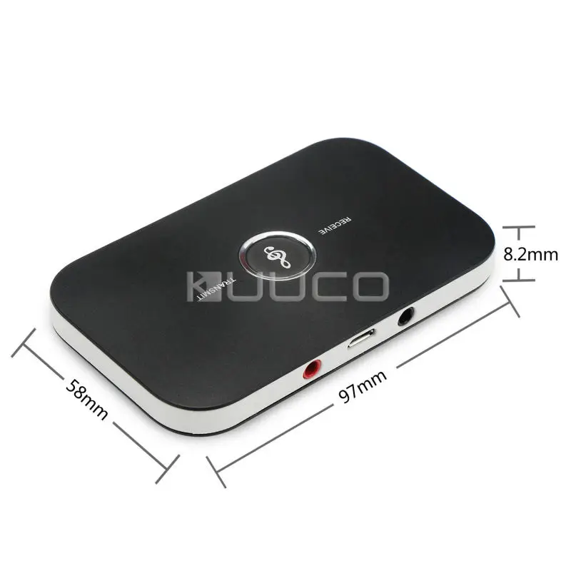 Беспроводной приемник-передатчик Bluetooth 2 в 1 Портативный аудиоплеер Hi-Fi 4 Aux 3 5 мм