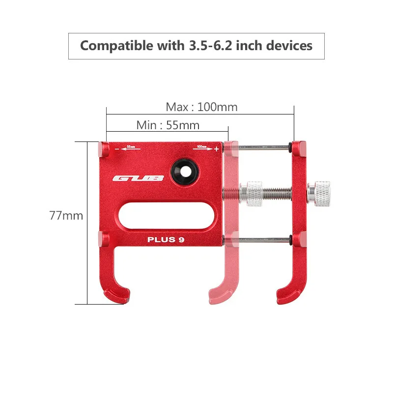 GUB Plus 9 G-83 велосипедная ручка держатель для телефона чехол мотоцикла руль 3 5-6 2