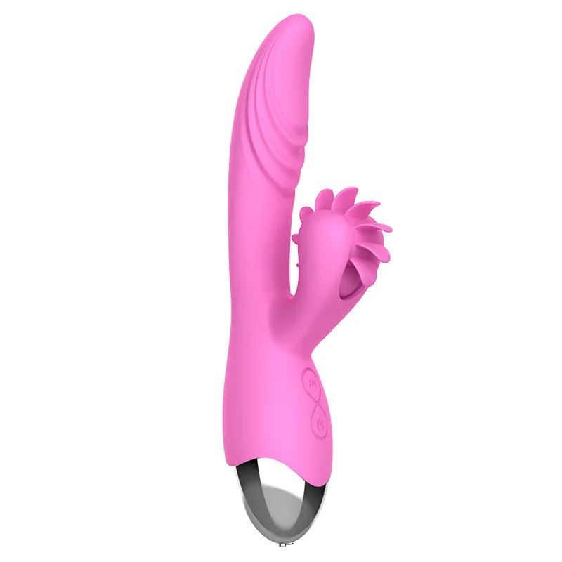 G spot массажный фаллоимитатор секс лизание Клитор Кролик вибратор язык игрушки
