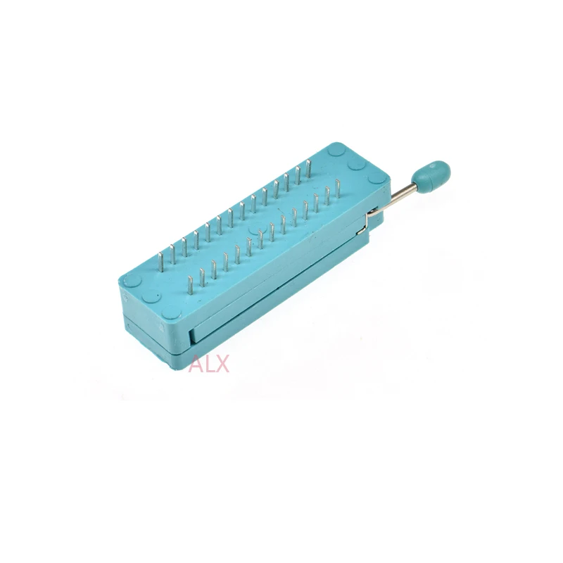 2 шт. зеленый узкий корпус DIP28 ZIF ZIP IC Разъем 28 P DIP чип тест адаптер 28 PIN dip-28 28 PIN 2,54 мм шаг разъем для PCB