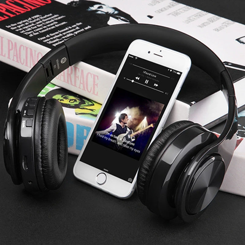 Bluetooth наушники Tourya B3 Беспроводная стереогарнитура с микрофоном поддержка TF карты