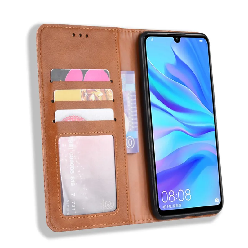 For Samsung M30 Case Galaxy Flip PU Leather Phone M 30 M305F M305 SM-M305F Back Cover | Мобильные телефоны и аксессуары