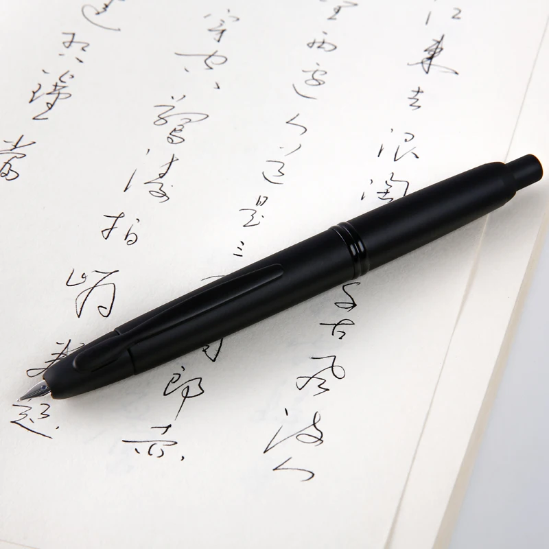 LifeMaster Pilot Namiki точечная авторучка 18 K Золото без шапочки черный матовый корпус с Con 40 чернильный конвертер