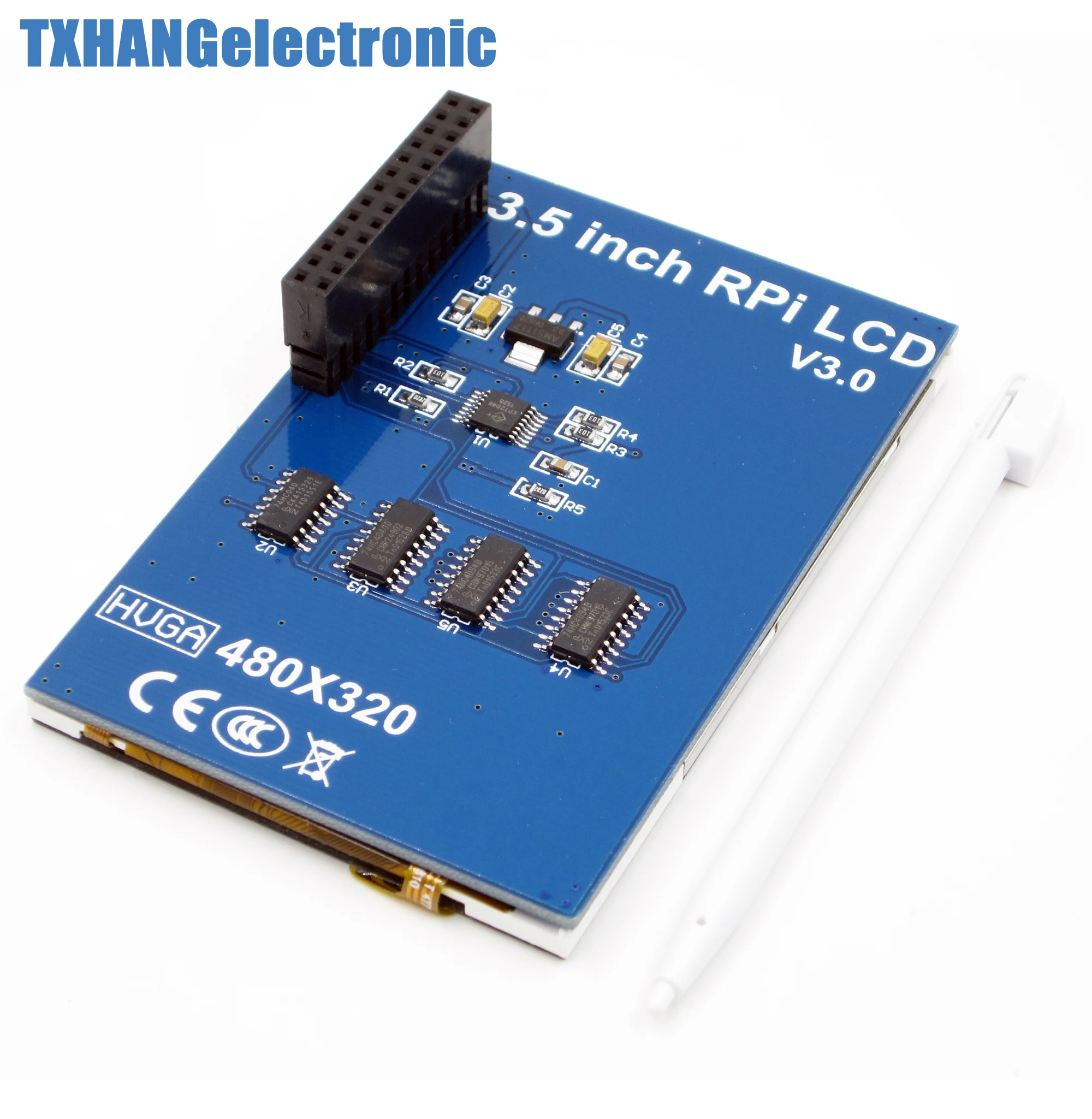 3.5 &quotTFT ЖК-дисплей Сенсорный экран модуль 320x480 SPI RGB Дисплей для Raspberry Pi B + |