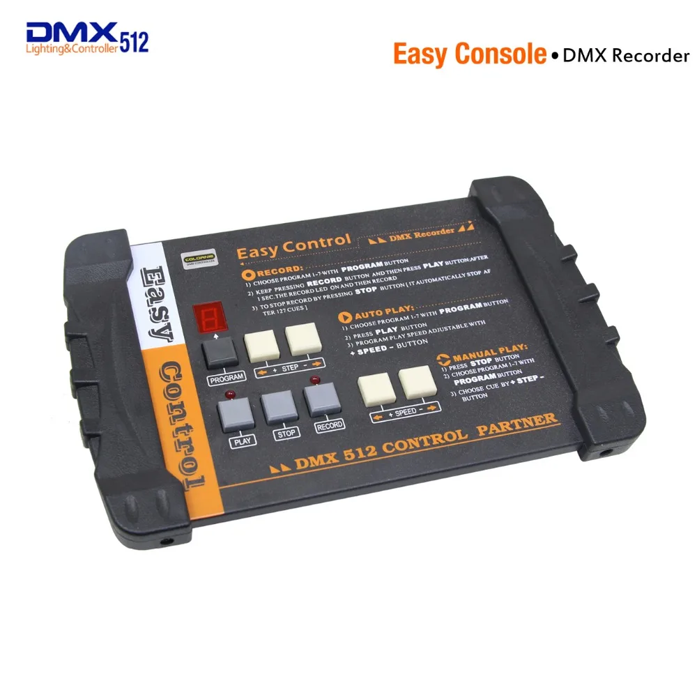 DMX512 Контроллер диско простой контроллер DMX рекордер простая консоль для сценического освещения