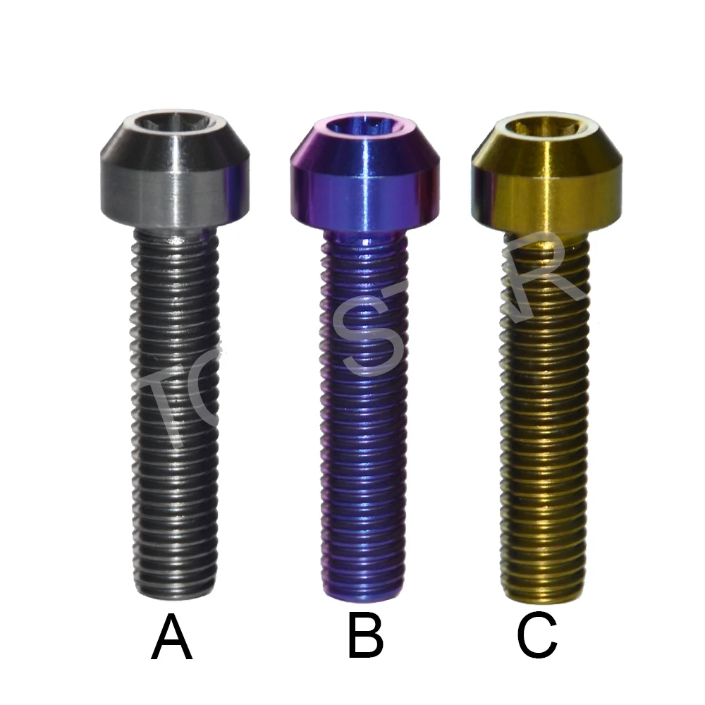 4 шт. титановые болты для мотоцикла M8 X 35 мм|titanium bolts|head boltbutton head bolts |