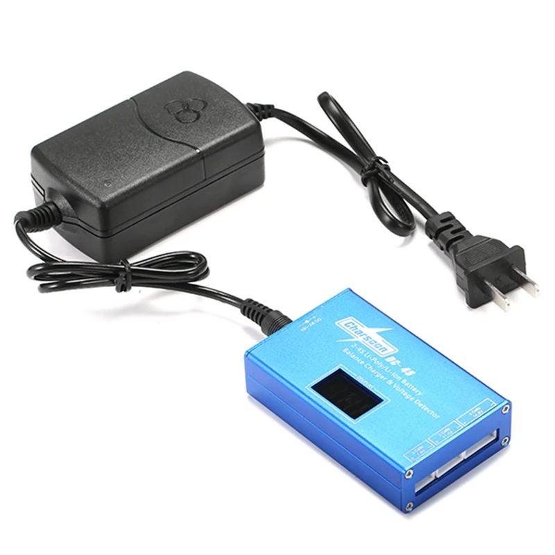 Зарядное устройство и детектор напряжения Charsoon 2-4S Li-poly/Li-ion с адаптером питания