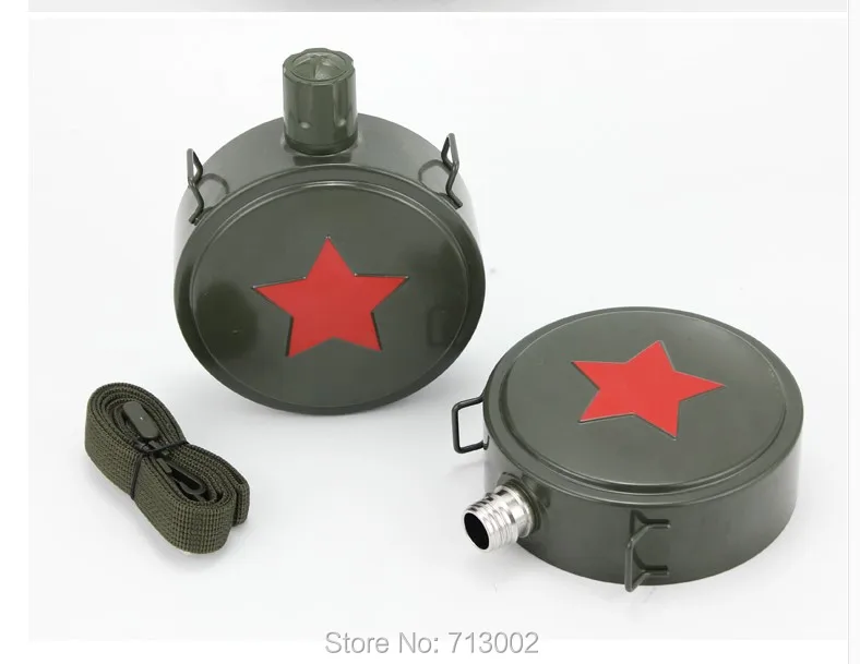 550 мл Военная столовая подтяжка новая армейская бутылка для воды из нержавеющей