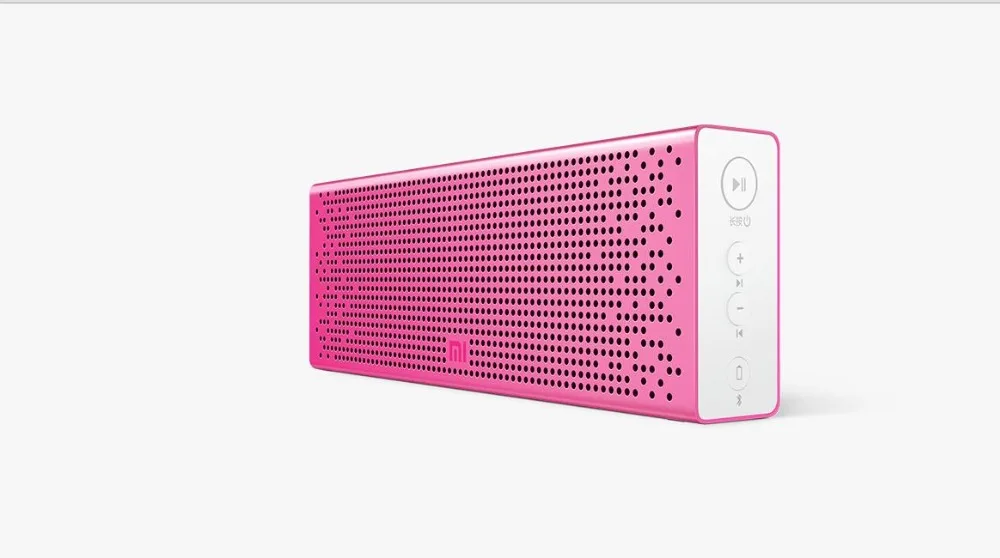 Xiaomi динамик с функцией Bluetooth квадратный Беспроводной Портативный металла AUX Вход