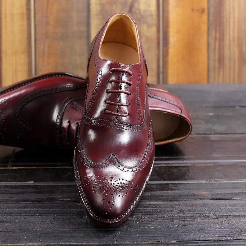 Роскошная обувь для мужчин Sipriks в винтажном стиле Классические Обувь с