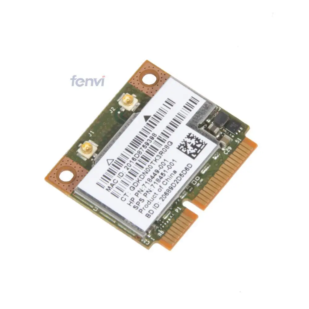 Dual Band Broadcom BCM943228HMB 802.11b/g/n Mini pci-e Wi-Fi Карта 2.4 ГГц 5 Wireless-N wi-fi Bluetooth Адаптер Для hp