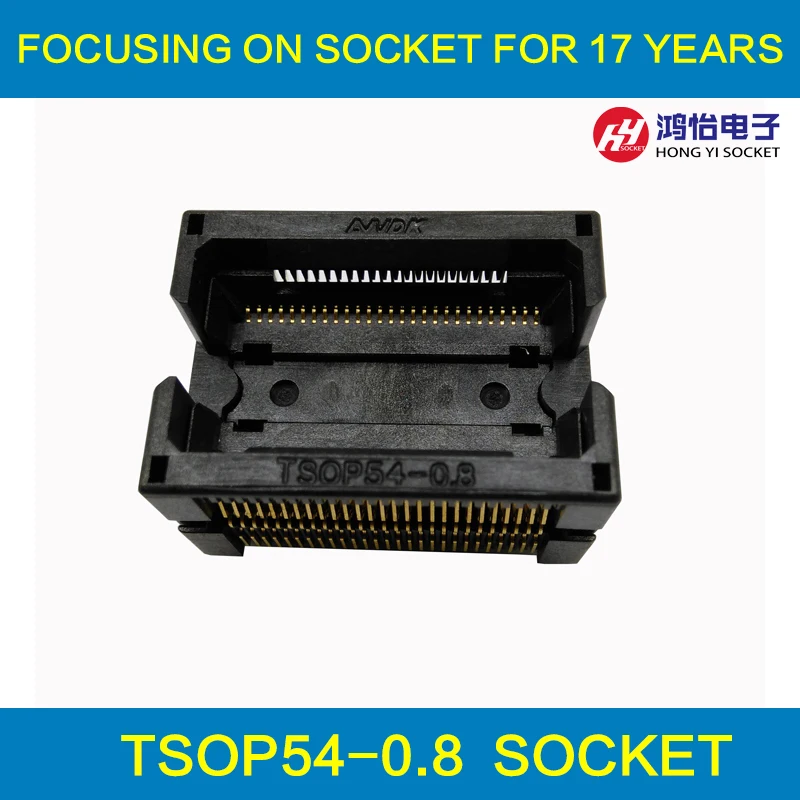 TSOP54 0.8 Opentop IC тестовая розетка запись в гнездо Программирование адаптер Блок
