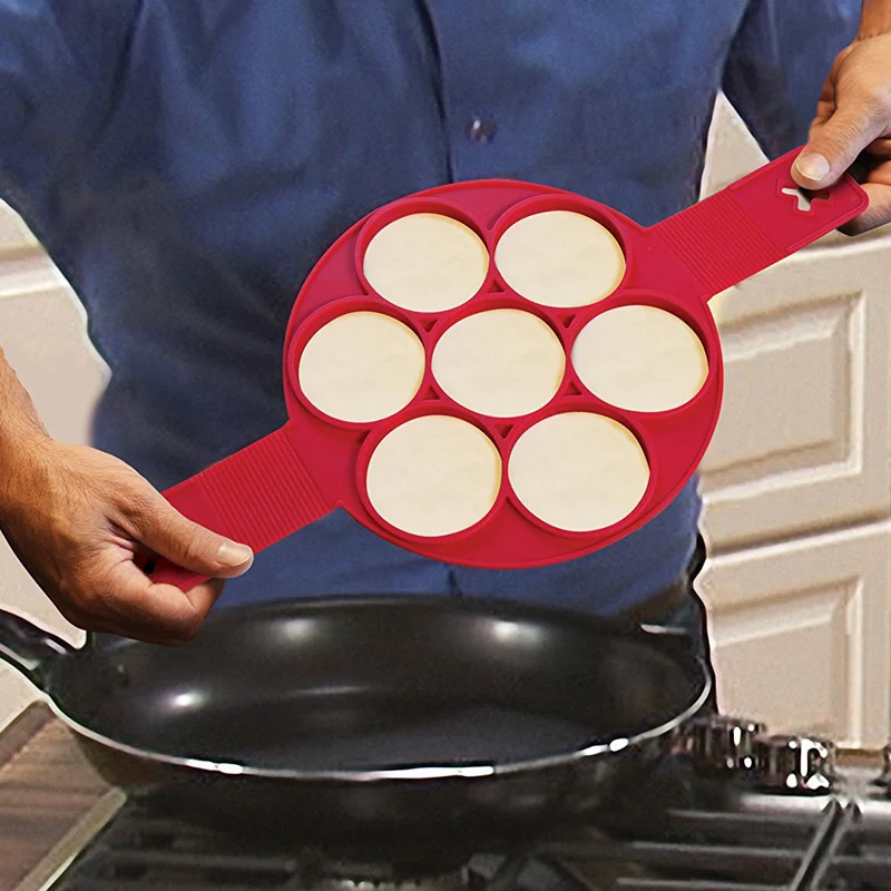 Новые Силиконовые Омлет Плесень Блин формы Яичница в форме идеальный блины