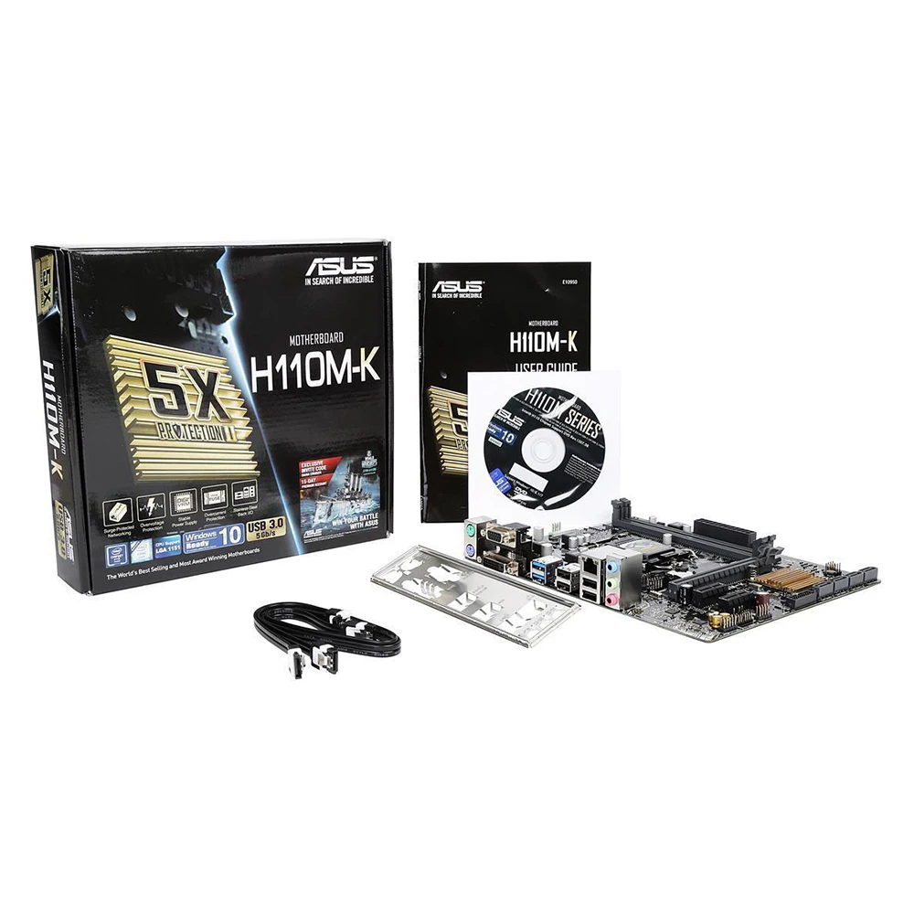 ASUS H110M-K DDR4-SDRAM DIMM 2133 MHz Dual 32 GB Intel | Компьютеры и офис