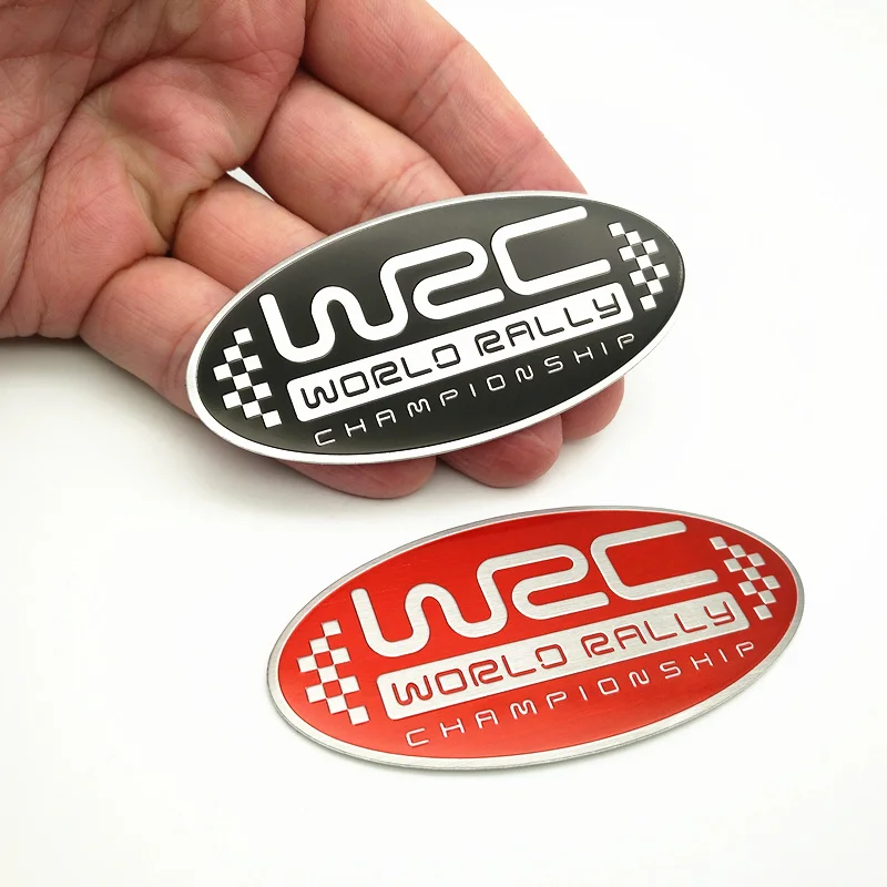 Стайлинг автомобиля 3D металлический WRC Авто фотосессия для Toyota BMW Ford Fiat Citroen Audi benz