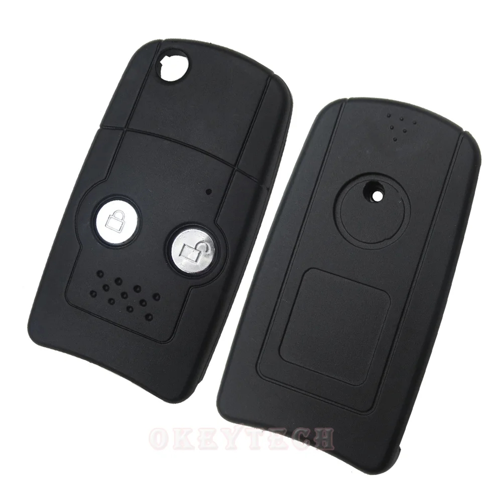 Чехол для Toyota Corolla Yaris Hilux Двухкнопочный складной|case for|case casecase for car key |