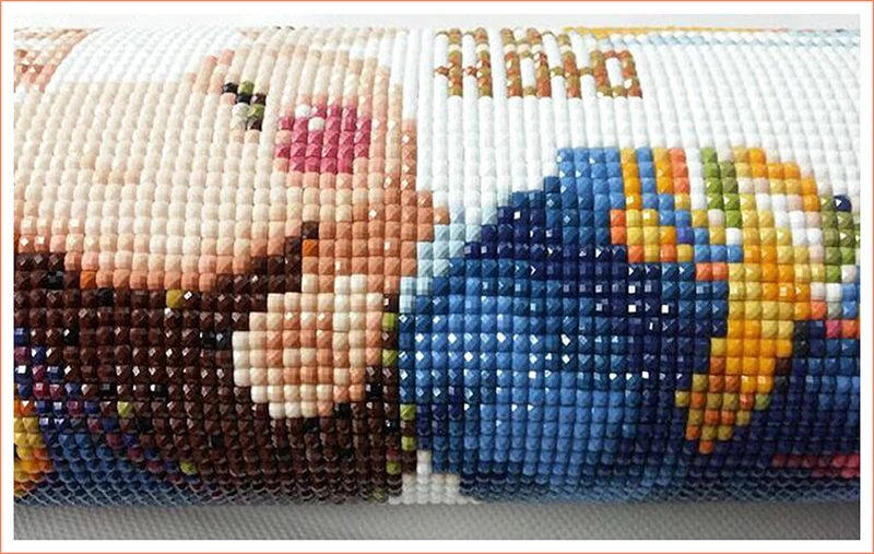 

RM00118 DIY Diamond Painting Cross Stitch Kit 5D Square Diamond Embroidery Mosaic Patterns Needlework cartoon bear