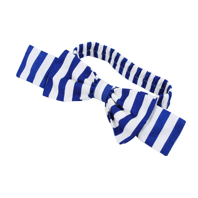 2016 Cute Striped Girls Dress + Bow Headband Suits 2pcs Children Clothing Set Baby Sleeveless Party Costume Girl Outfits | Детская