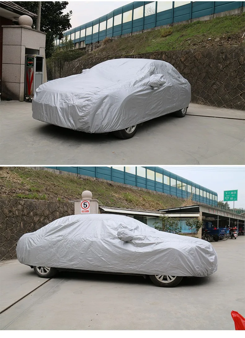 Kayme полный автомобиль Чехлы пылезащитный открытый Крытый УФ Снег Устойчив Защита от солнца полиэфирный чехол Универсальный для hyundai