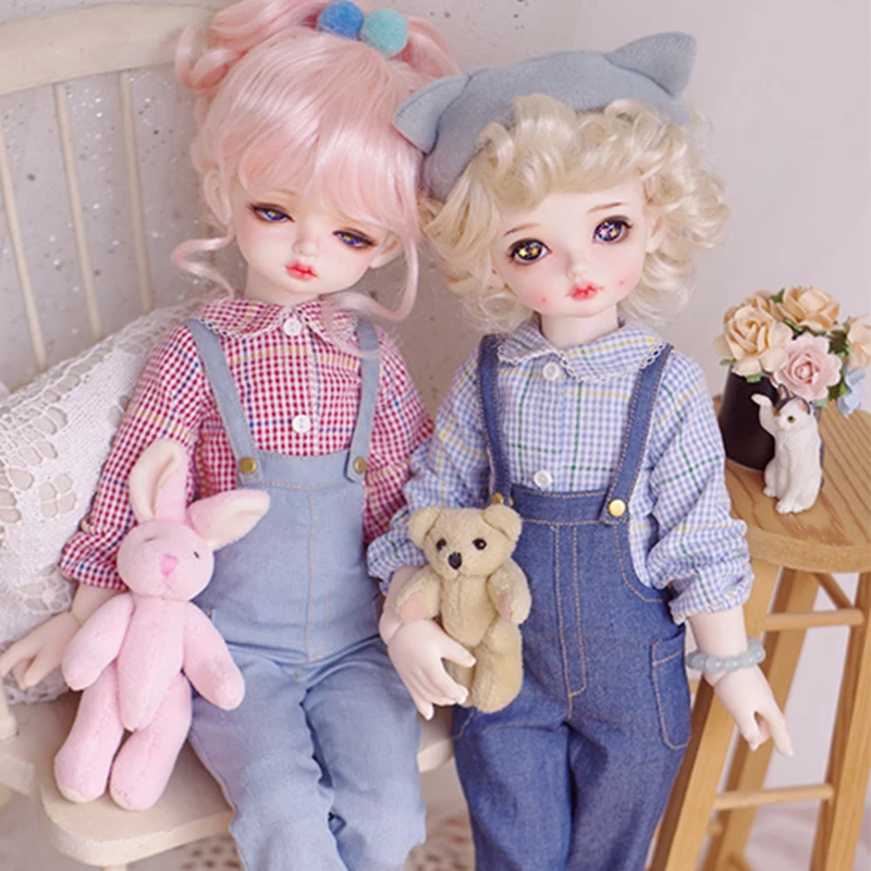 Комплект из рубашки и штанов аксессуары для кукол MSD BJD Одежда 1/4|dolls accessories|doll outfitmsd