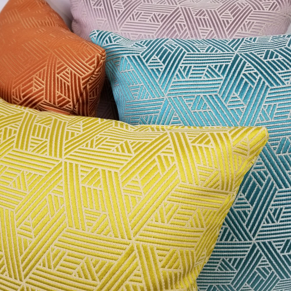 Современный тканый чехол для подушки 4 цветов новый геометрический современный