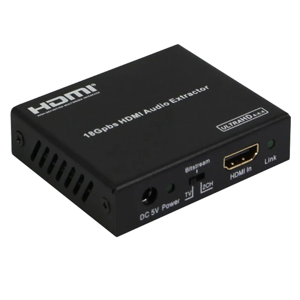 UHD HDMI 2 0 аудио экстрактор 4 к X к/60 Гц HDR &amp HDCP YUV 4:4:4 18 Гбит/с SPdif цифровое и стерео