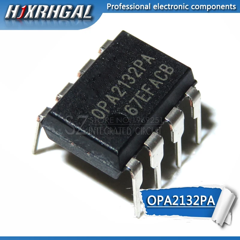 5 шт. OPA2132PA OPA2134PA OPA2132 OPA2134 DIP 8|Интегральные схемы| |
