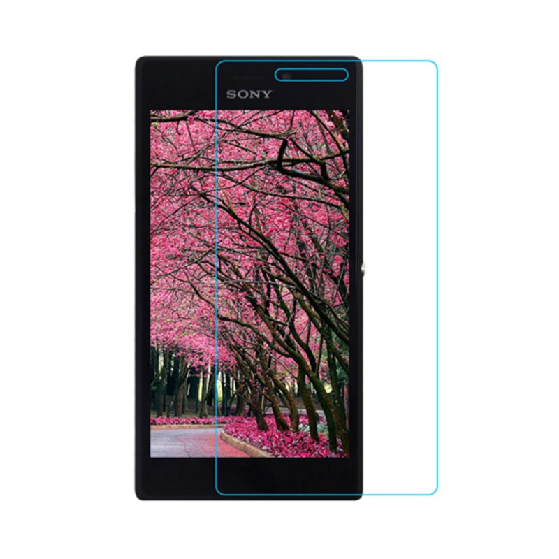 Защитная пленка 9H для Sony Xperia M2 S50h D2306 Dual D2305 Aqua D2403 закаленное стекло | Мобильные