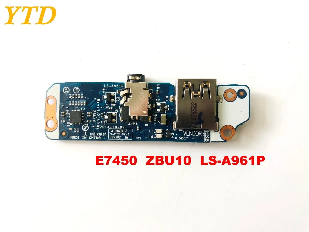 Оригинал для DELL E7450 звуковая плата USB board ZBU10 LS A961P Протестировано хорошая