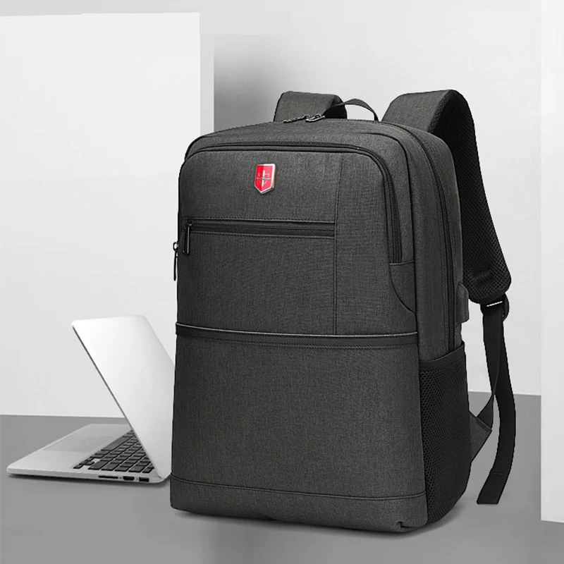 Рюкзак мужской из ткани Оксфорд водонепроницаемый для ноутбука 15 6 дюйма с