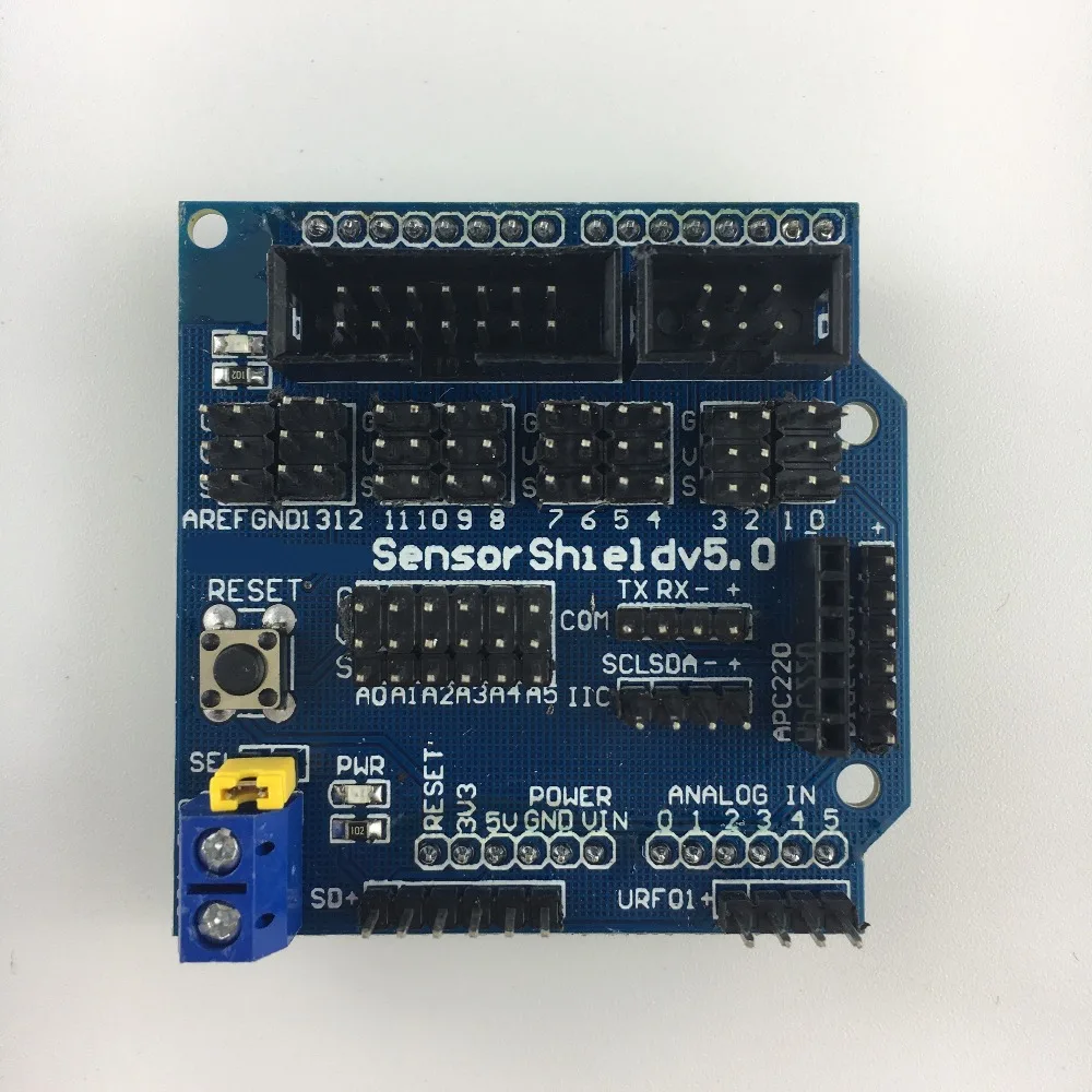 V5.0 сенсор Щит Плата расширения для arduino электронные строительные блоки робот