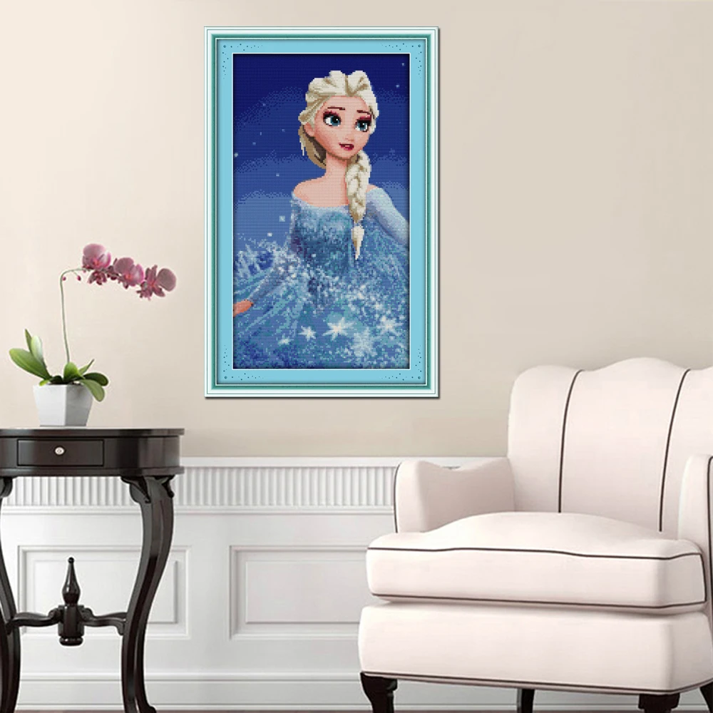 Joy Sunday Beautiflul Aisha наборы для вышивки крестиком ручной работы вышивка с таблицей