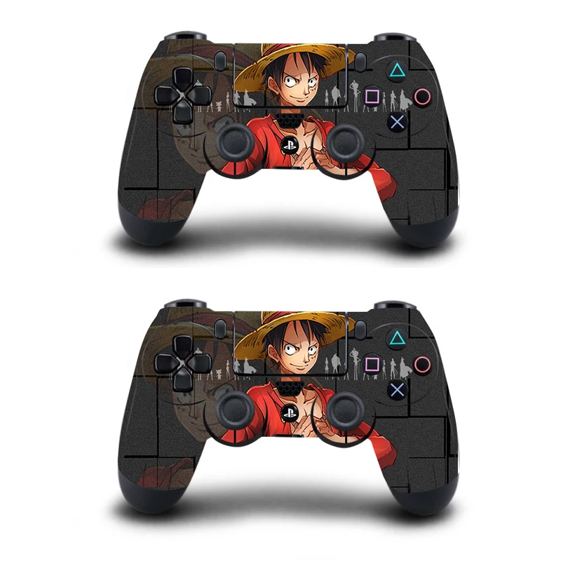 Пара контроллер кожи одна деталь полное покрытие наклейки для Playstation 4 Dualshock 4 геймпад виниловые наклейки Play Station 4 Skins