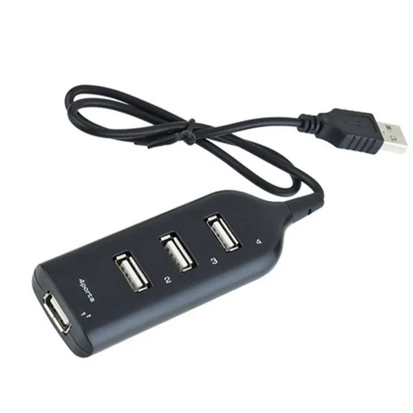 300pcs/lot New Mini USB HUB High Speed 4 port Transfer Rare micro usb hub For smart phone Laptop |