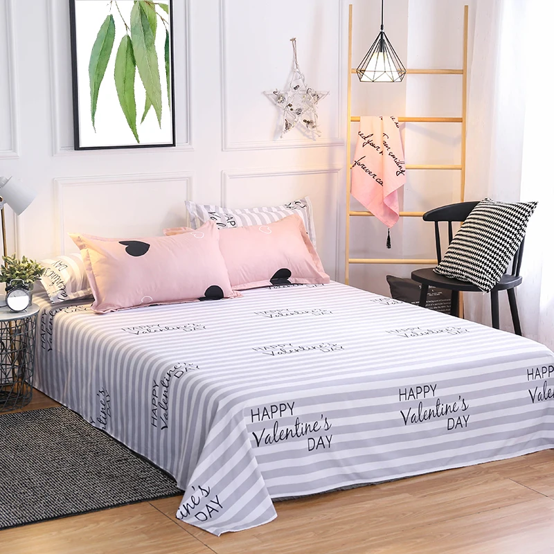 Модные домашние текстильные постельные принадлежности мягкое сердце в полоску