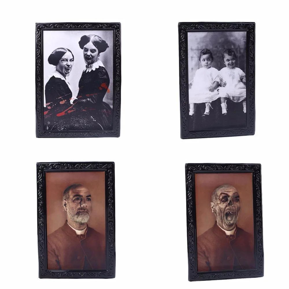 Переменная 3D рамка для фотографий с привидениями украшения-ужастики хеллоуина