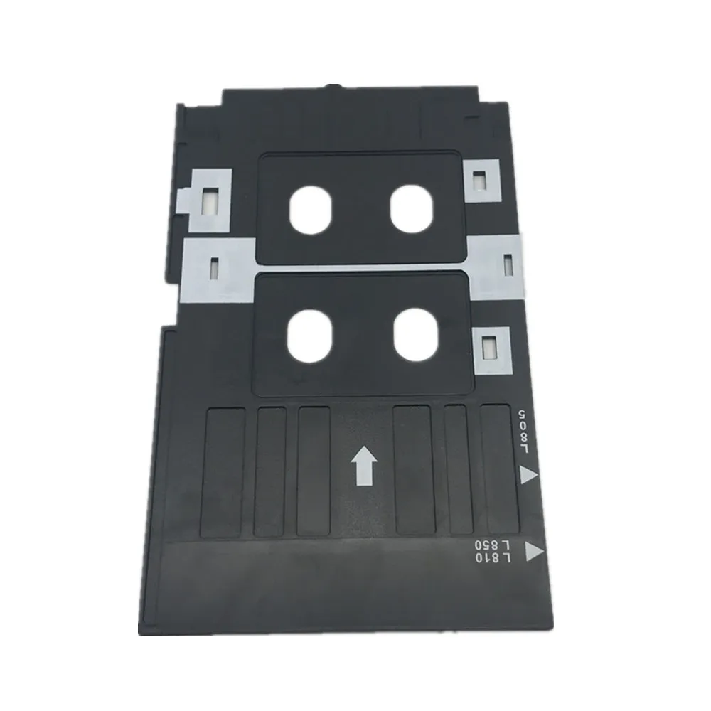2 шт Бесплатная доставка ПВХ ID карты лоток пластиковые для печати Epson L800 L801 L805 L810