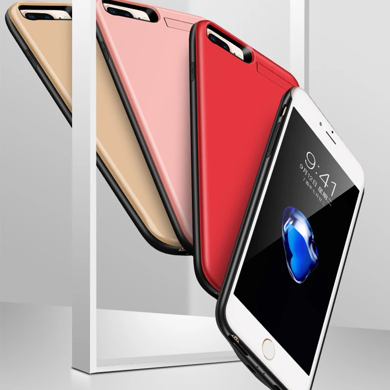 Для iphone 6S Plus батарея Чехол Ультра тонкий зарядное устройство аудио выход для iPhone 6