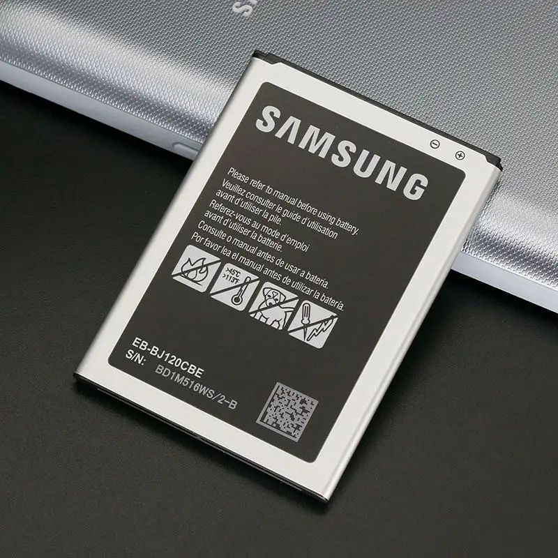 Оригинальная батарея Samsung для Galaxy J1 2016 версия J120 J120F J120A J120H J120T J120DS EB BJ120CBU 2050mAh с