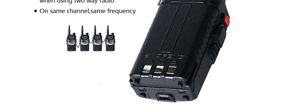 Baofeng UV-5RA портативная рация 5 Вт Высокая мощность Двухдиапазонный портативный двухсторонний радиоприемник UHF/VHF коммуникатор КВ трансивер Безопасность использования
