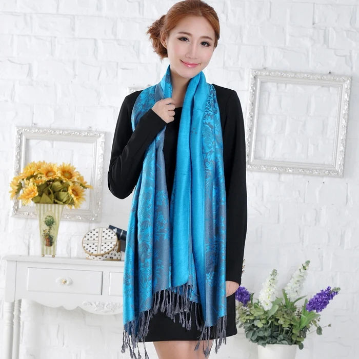 Ultralarge national trend women's jacquard scarf air conditioning dual cape|scarf twist|scarf blackscarf sandals |