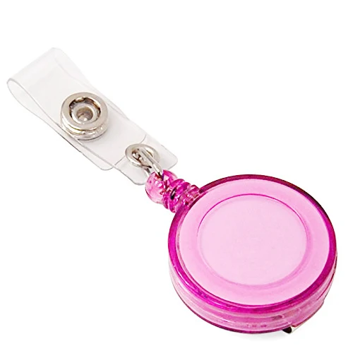 Выдвижной Держатель для удостоверения личности лыжного пасса брелок с зажимом