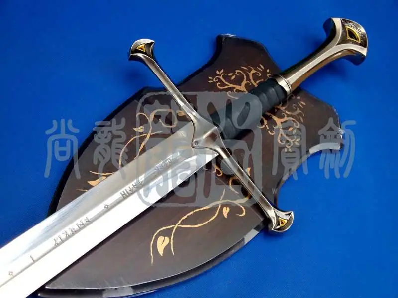 S0704 Фильм Властелин колец ANDURIL Меч короля безудержного Арагорна W/руны 52&quot|lord of|lord