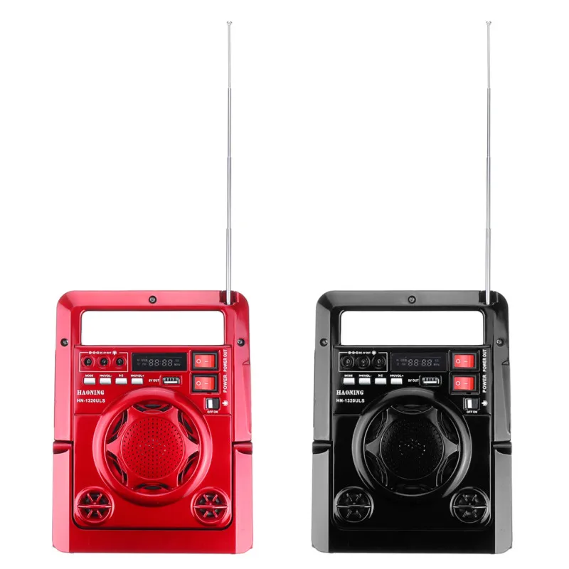 Внешний Солнечный Dynamos AM/FM радио внешний аккумулятор с светодиодный-лампой TF USB динамик внешний аккумулятор функция для телефона аварийный источник питания