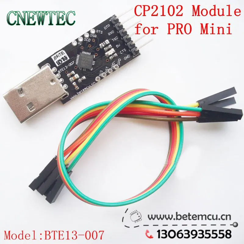 Последовательный преобразователь USB 2 0 в TTL UART 6PIN 1 шт. | Электронные компоненты и