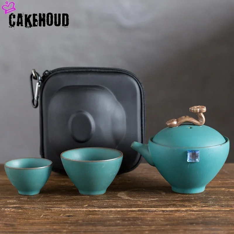 CAKEHOUD портативный дорожный чайный набор в винтажном китайском/японском стиле